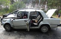 10 пассажиров ВАЗ-2101 госпитализированы из-за ДТП возле Северодонецка
