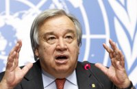Генсек ООН призвал соблюдать договоренности о перемирии на Донбассе
