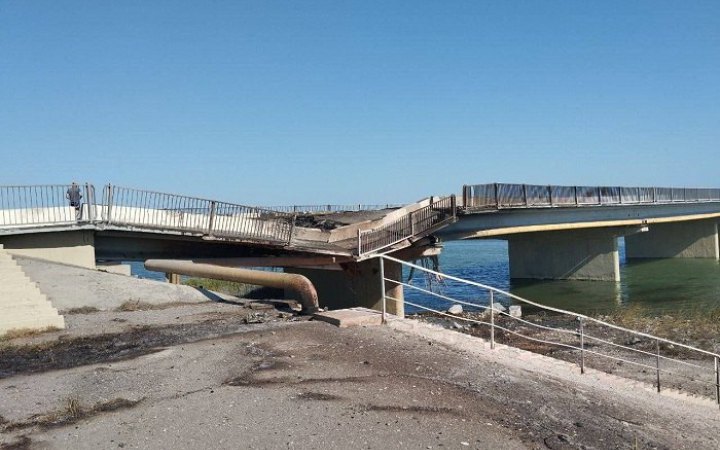 Окупанти в Криму заявили про відновлення руху Чонгарським мостом і закликали не поширювати цю  інформацію 