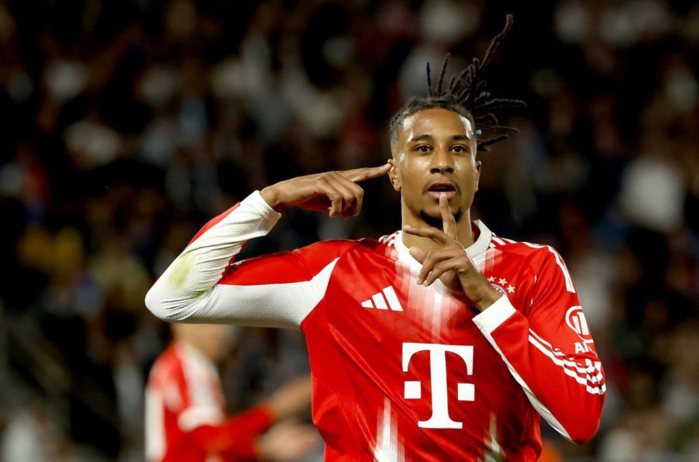 Олісе святкує взяття воріт