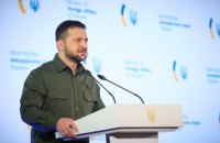 Володимир Зеленський окреслив завдання, які стоять перед  українськими дипломатами наступного року