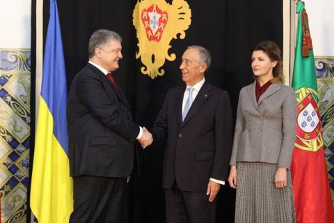 Порошенко пригласил президента Португалии посетить Украину