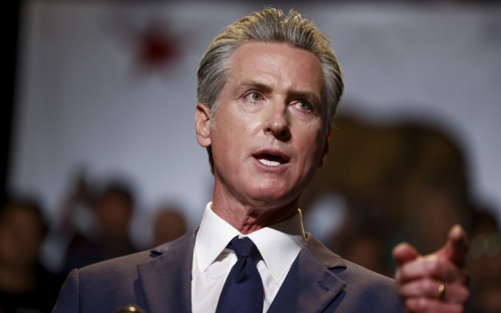Губернатор Каліфорнії підтвердив зацікавленість у боротьбі за посаду президента