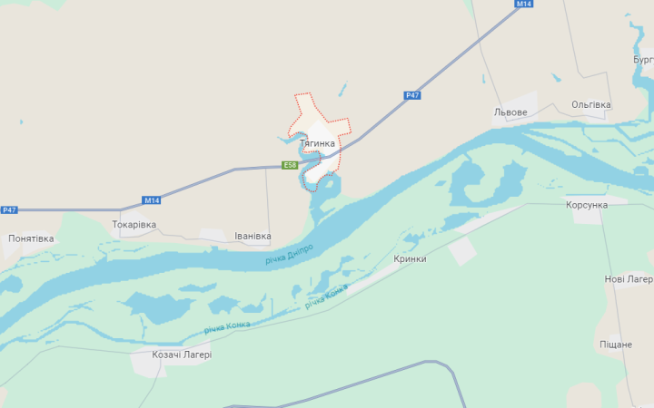 Російська армія атакувала Тягинку на Херсонщині, постраждали четверо людей
