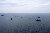 ВМС Украины провели тренировку с кораблями НАТО в Черном море