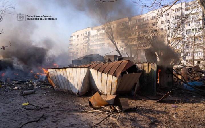 У Запорізькій області через атаки РФ загинули дві людини, ще 22 – постраждали