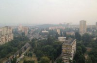 Концентрация вредных веществ в воздухе Киева в пределах нормы