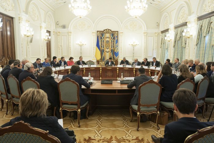 Президент Володимир Зеленський на засіданні комісії з питань правової реформи, 2 жовтня 2019