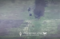 ГУР вперше показало кадри знищення наступального угруповання ворога на Запорізькому напрямку