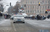 В центре Киева провели "Рождество с копами"