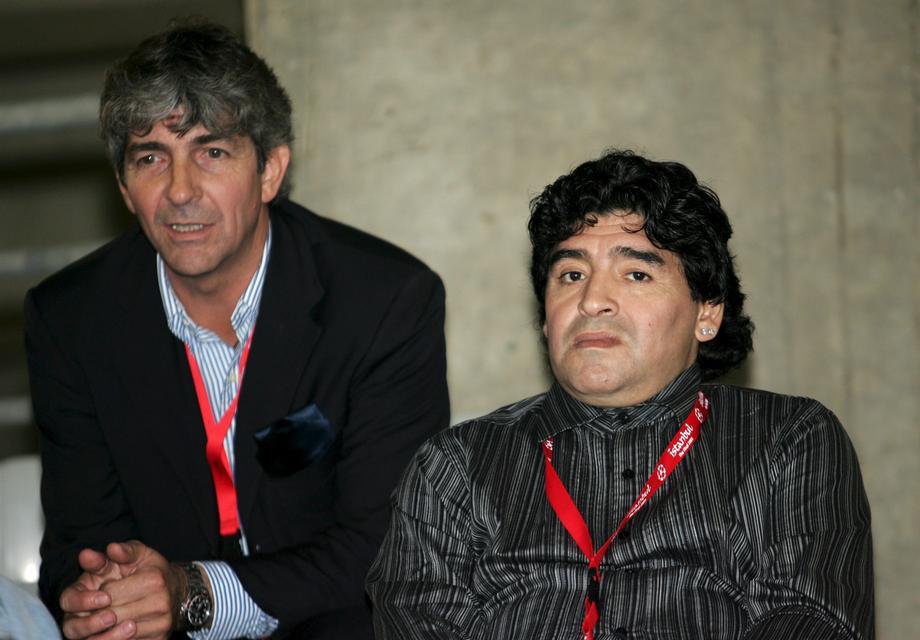 Паоло Росси и Диего Марадона