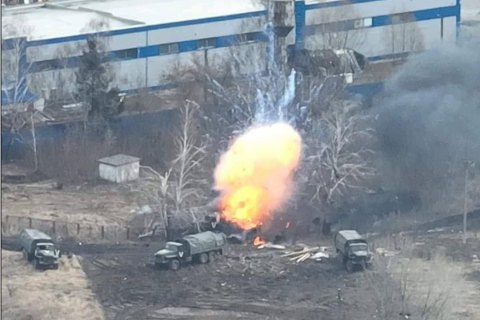 ​Росія використала майже 100% військ, сконцентрованих на кордонах України, – Пентагон