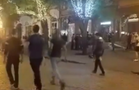 В Одессе на Дерибасовской ночью устроили массовую драку