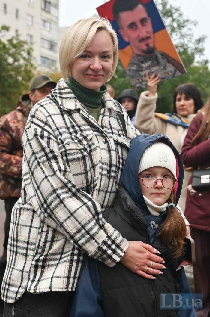 Марія з донькою