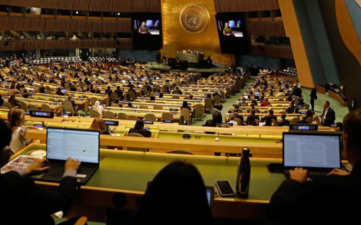 Зеленський виступить на Генасамблеї ООН сьогодні вдень. На дебатах йтиметься про війну та клімат