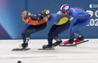 Олімпіада-2026: Олег Гандей виступив у втішному фіналі з шорт-треку. 