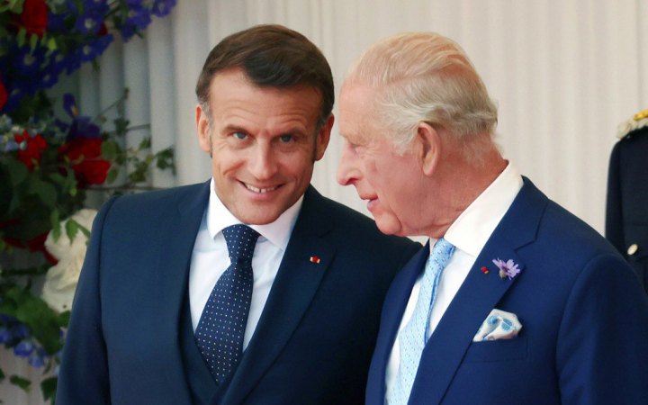 Макрон у Британії пообіцяв не покинути Україну
