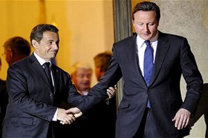 Николя Саркози окончательно разругался с Дэвидом Кэмероном