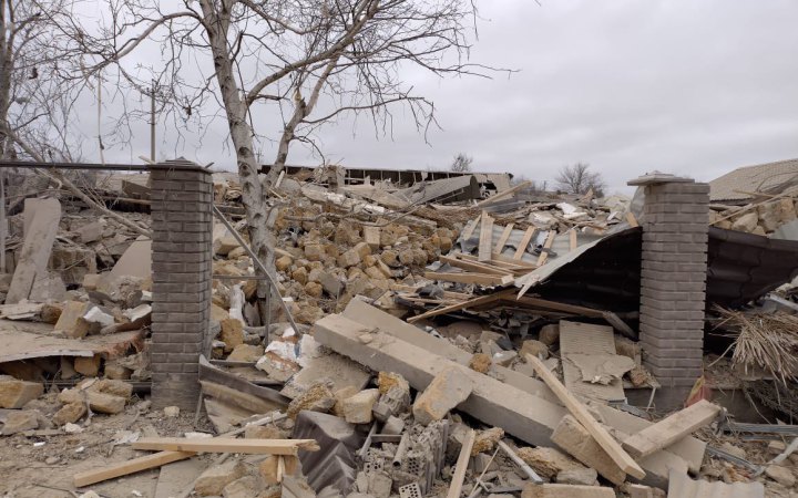 Обстріли росіян пошкодили житлові будинки у Милівській громаді Херсонщини