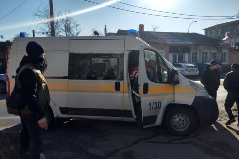 В Херсоне пресс-конференция закончилась стрельбой и вызовом полиции 