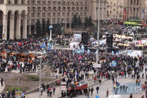 Милиция насчитала в Киеве 12 тыс. митингующих