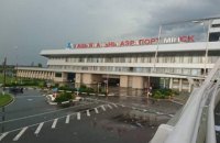 Из-за сильной бури в аэропорту Минска столкнулись два самолета