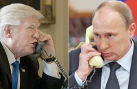 Телефонный разговор Трампа и Путина был сосредоточен на Сирии и Украине