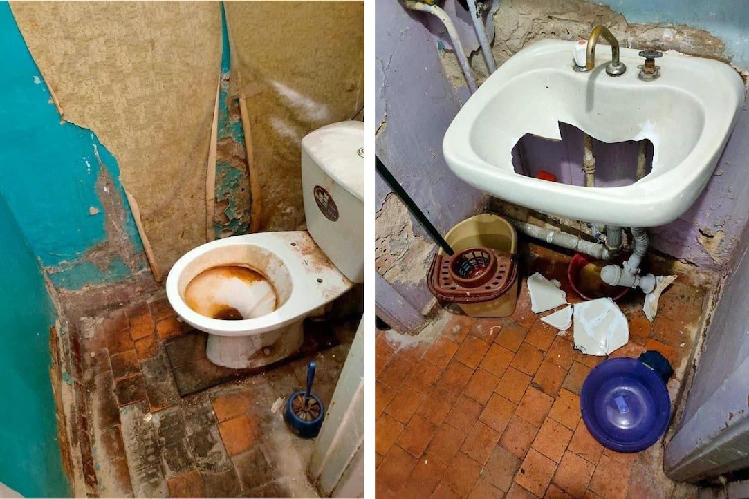 Гуртожиток №11 Національного авіаційного університету, який не ремонтувався 35 років. 