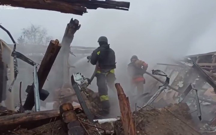 Росіяни атакували житловий сектор Сумщини