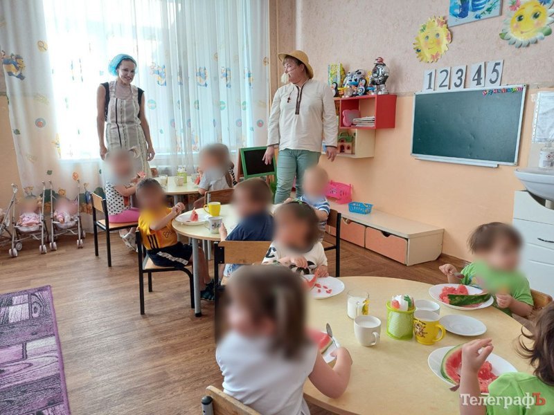 Вихованці дитячого будинку дитини в Кременчуці