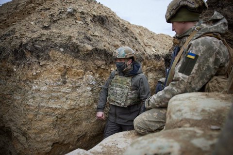 Зеленський назвав ситуацію на Донбасі одним з найскладніших конфліктів у світі і заявив про можливість референдуму