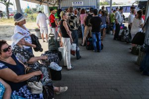 За месяц число переселенцев из Донбасса удвоилось