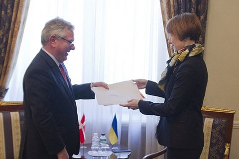 Дания сменила посла в Украине
