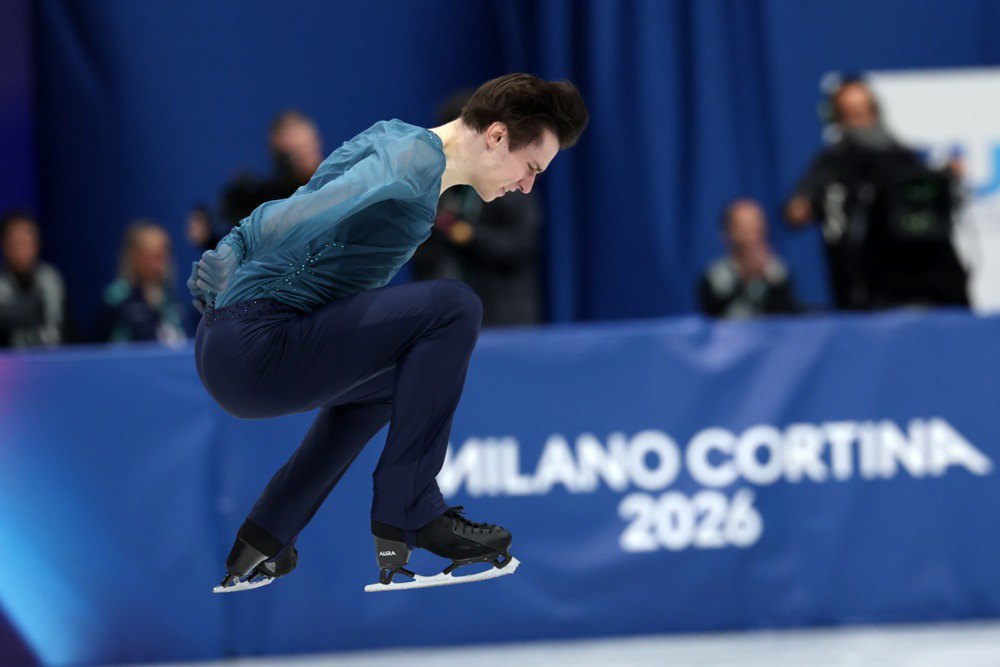 Українець Кирило Марсак під час виступу