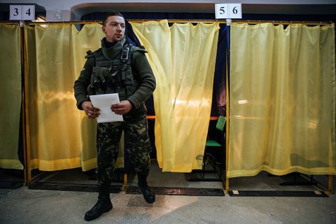 ЦИК в порядке исключения создал спецучастки для голосования военных в зоне ООС