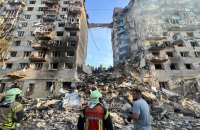 Ткаченко: по Києву та околицях ворог застосував 175 дронів і ракети різних типів