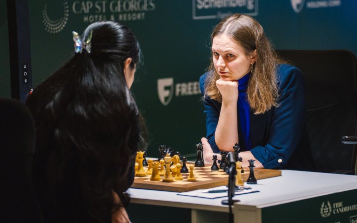 Українка Анна Музичук стала одноосібною лідеркою на шаховому турнірі претенденток