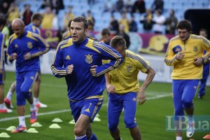 Шевченко: "Не важливо, скільки хвилин я проведу на полі під час Євро"