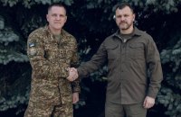 ​Клименко представив колегам нового командувача Нацгвардії Півненка