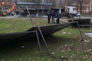В Киеве во время стычки с застройщиками погиб человек