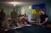 Президент відвідав 8 бригад, які ведуть наступальні дії на Мелітопольському напрямку