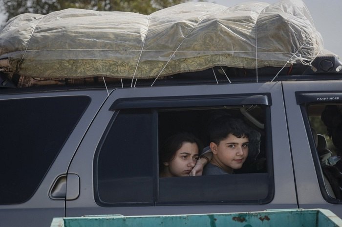 Діти-біженці з Нагірного Карабаху