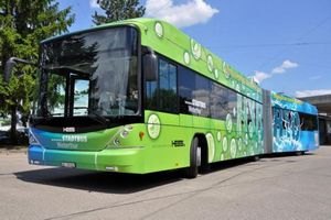 До конца года на улицы Киева выедет электроавтобус 