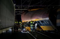 У Чехії поїзд "Прага-Кошице" вночі зіткнувся із вантажним потягом, є загиблі
