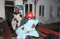 В Хмельницком горел детский реабилитационный центр 
