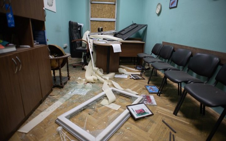 Під час масованої ракетної атаки росіян був пошкоджений офіс Національного антарктичного центру