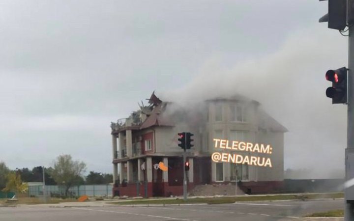 В Енергодарі обстріляли готель, який використовували росіяни і колаборанти