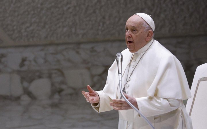 Папа Римський закликав до припинення воєн і поваги до цивільного населення 