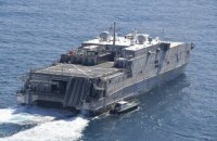 Корабль ВМС США направляется в Черное море