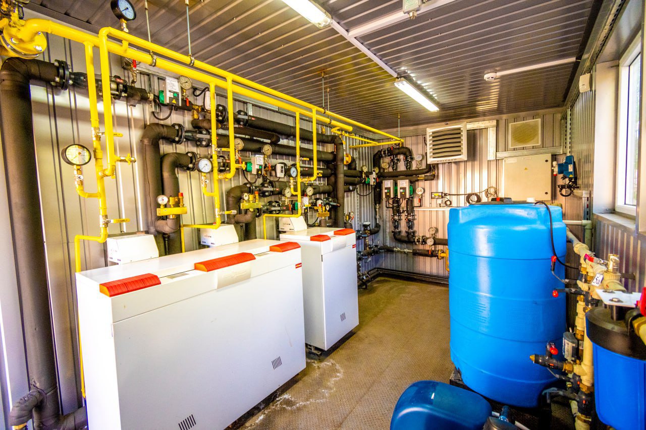 Пересувна мобільна котельня в Харкові